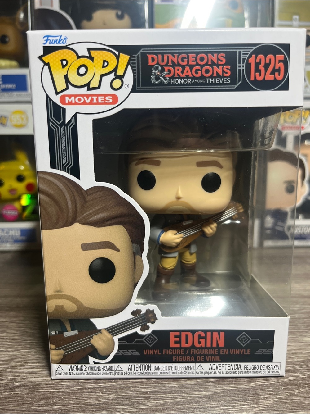 Funko Pop! Dungeons & Dragons Edgin Vinyl Figure - Brown, Tan, Black